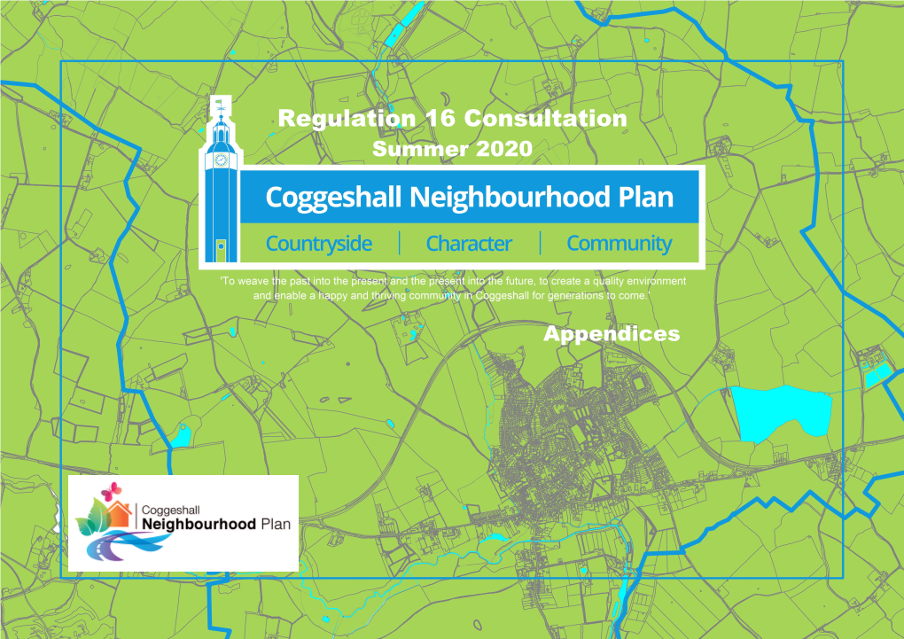Vol 2 Coggeshall Neighbourhood Plan Reg 15