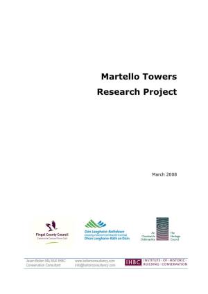 Martello Towers Research Project
