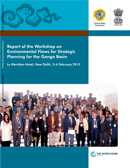 Report of the Workshop on Environmental Flows for Strategic Planning for the Ganga Basin