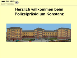 Polizeiliche Kriminalstatistik 2017 Der Landkreise Konstanz, Ravensburg, Sigmaringen Und Des Bodenseekreises