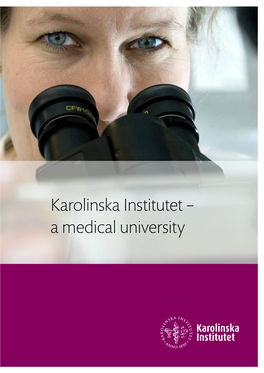 Karolinska Institutet – a Medical University