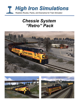 Chessie System “Retro” Pack