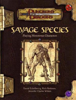 Savage Species, Playing Monstrous Characters