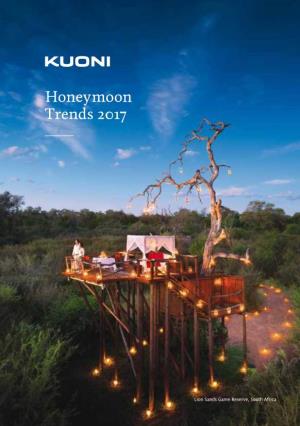 Honeymoon Trends 2017