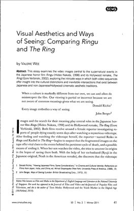 Connparing Ringu and the Ring
