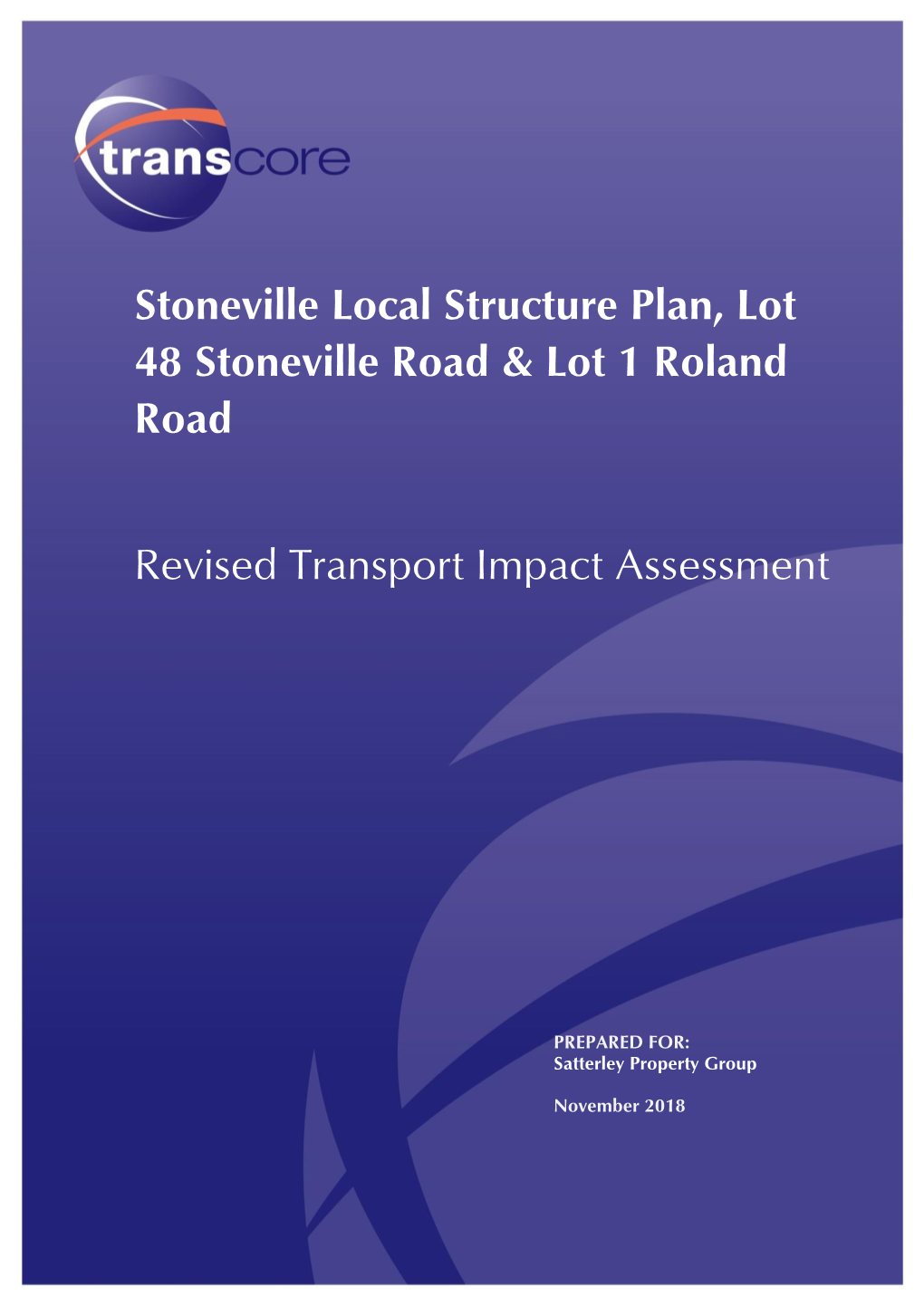 Stoneville Local Structure Plan, Lot 48 Stoneville Road & Lot 1 Roland Road