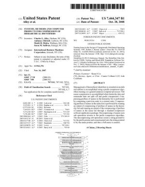 (12) United States Patent (10) Patent No.: US 7.444,347 B1 Alley Et Al