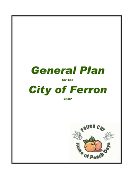 Ferron City General Plan Survey