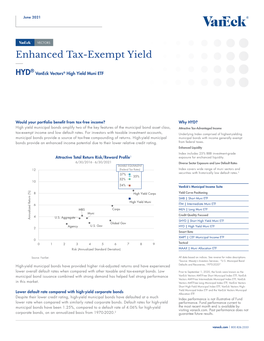Enhanced Tax-Exempt Yield
