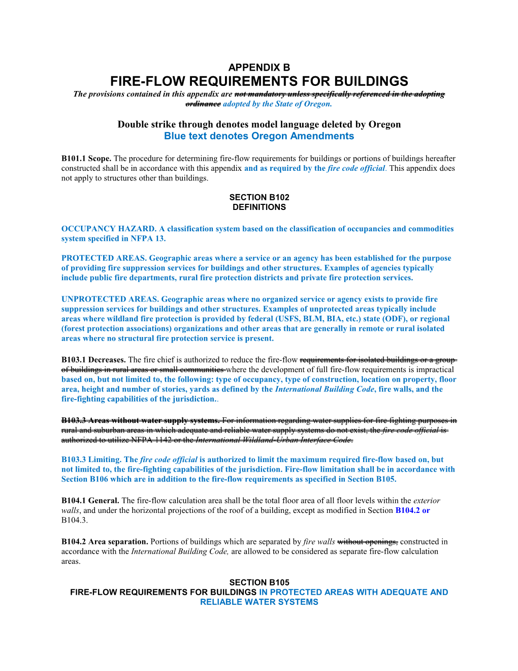 Fire-Flow Requirements for Buildings