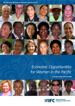 Economic Opportunities for Women in the Pacific