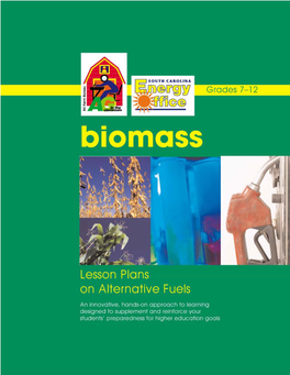 Biomass Lesson Activities, Grades 7-12