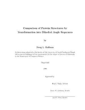 Comparison of Protein Structures by Transformation Into Dihedral Angle