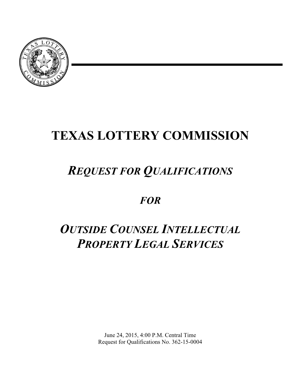 Texas Lottery Commission