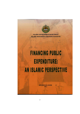 Financing Public Expenditure an Islamic Perspective