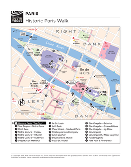 Historic Paris Walk R D U E ST