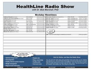 Healthline Radio Show with Dr