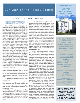 Christ the King Sunday