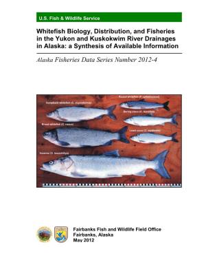 Yukon and Kuskokwim Whitefish Strategic Plan