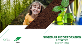 Incorporation of Sogemar and Klabin Brands Value Generation, Transparency in the Process and Improvement of Corporate Governance
