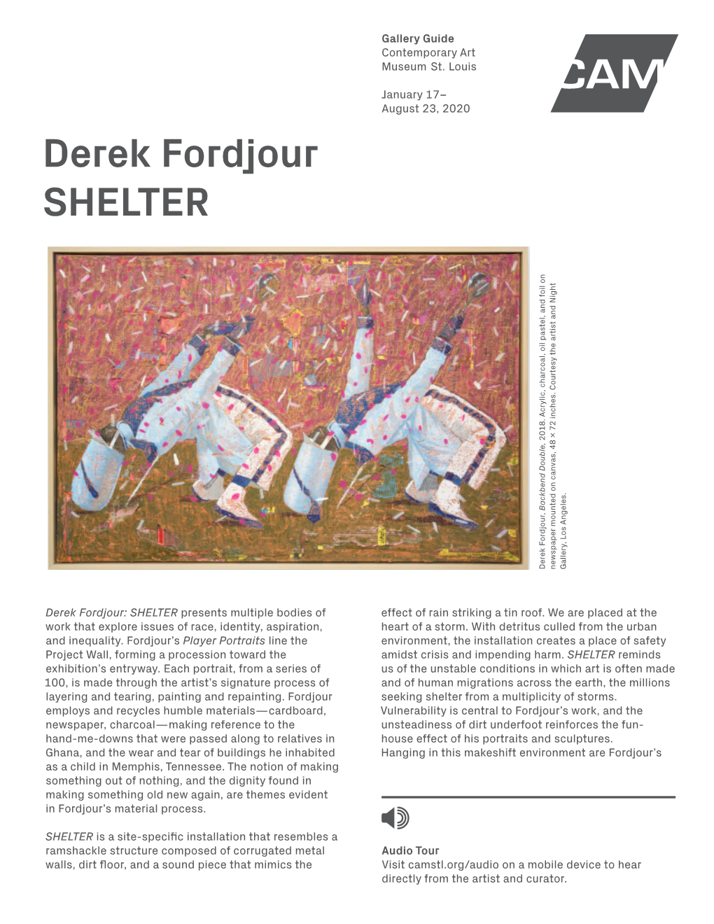 Derek Fordjour SHELTER 2018