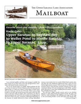 Mailboat May 2014