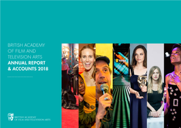 British Academy of Film and Television Arts Annual Report & Accounts 2018
