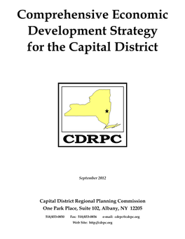 Comprehensive Economic Development Strategy for the Capital District