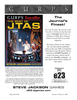 GURPS Traveller Classic