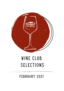 Proof Wine Club Allocations