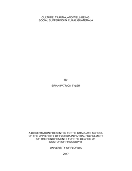 University of Florida Thesis Or Dissertation Formatting