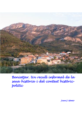 Correccions 01 H. Beniatjar Fins El S. XIX.Docx