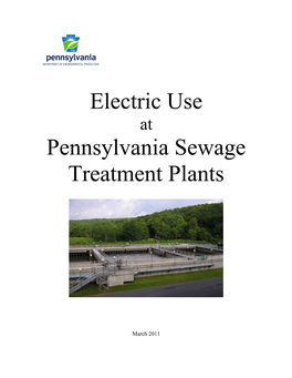 Pennsylvania Sewage Treatment Plants