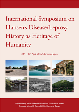International Symposium on Hansen's Disease/Leprosy History As