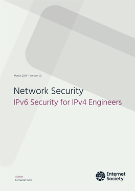 Ipv6 Security for Ipv4 Engineers
