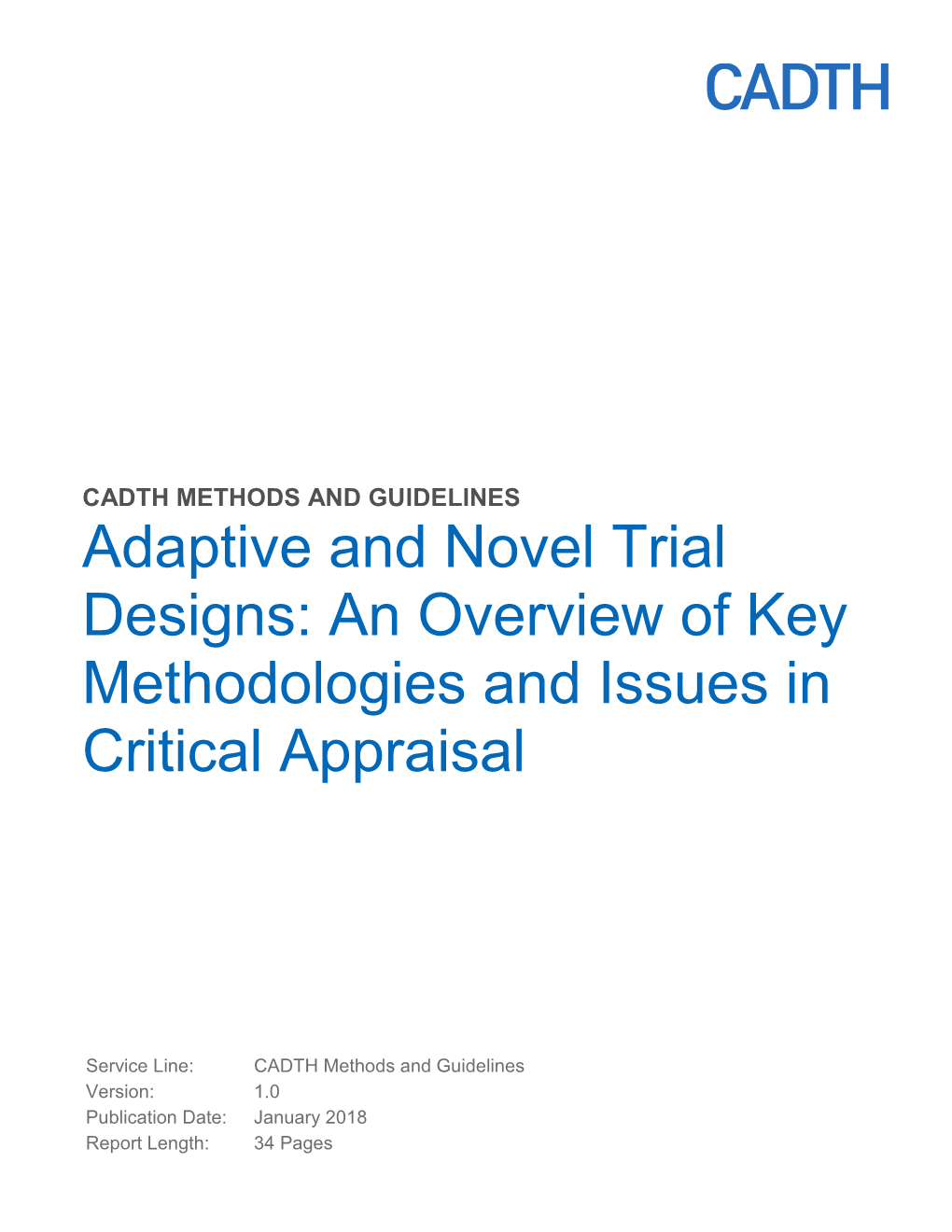 cadth systematic literature review