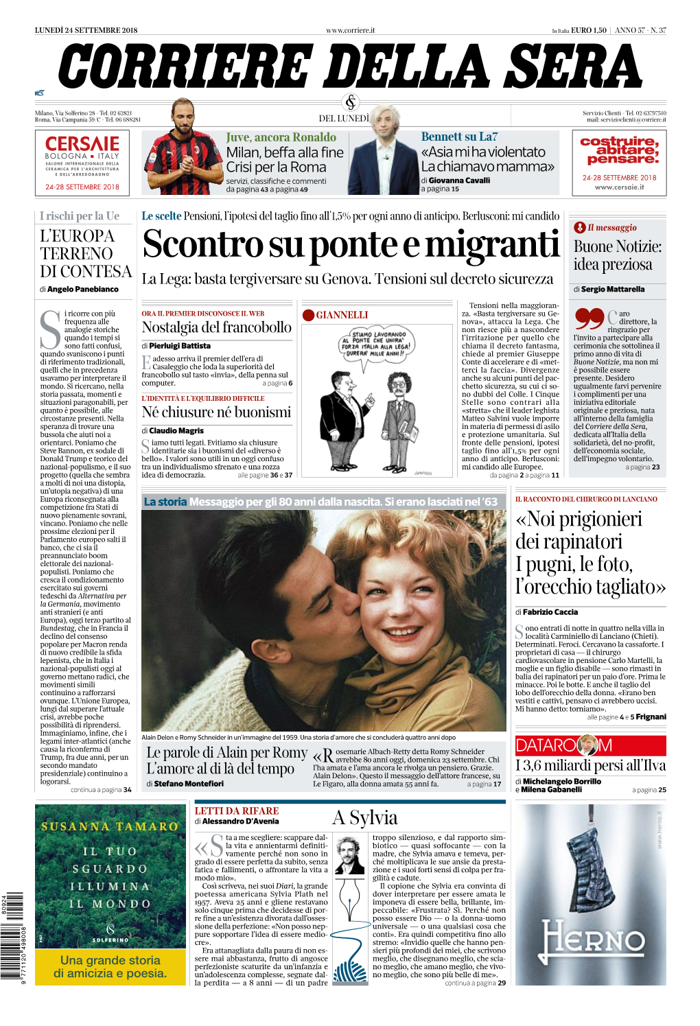 Scontrosuponteemigranti Buone Notizie: Idea Preziosa DI CONTESA La Lega: Basta Tergiversare Su Genova