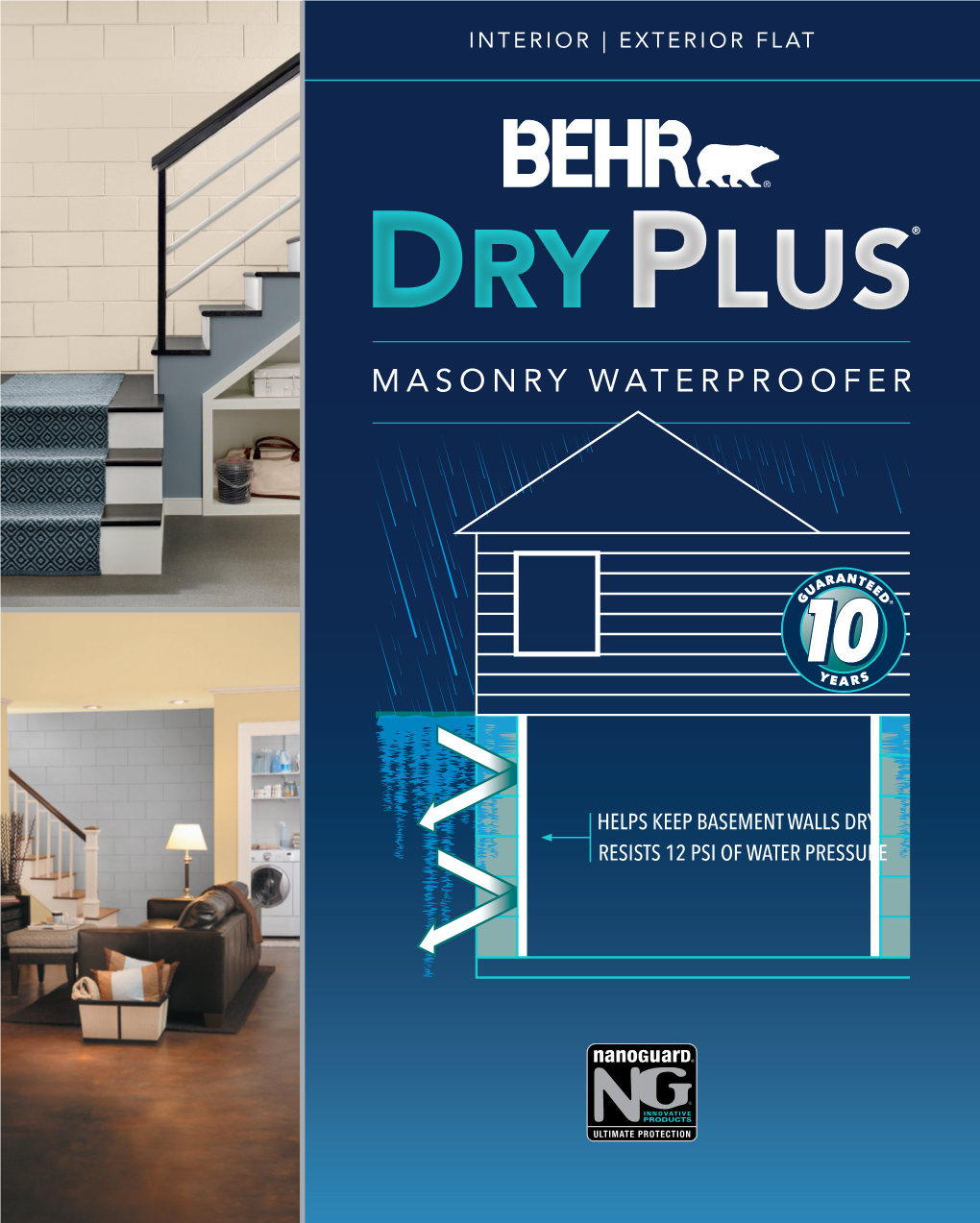 Behr Interior/ Exterior Dry Plus Color Card