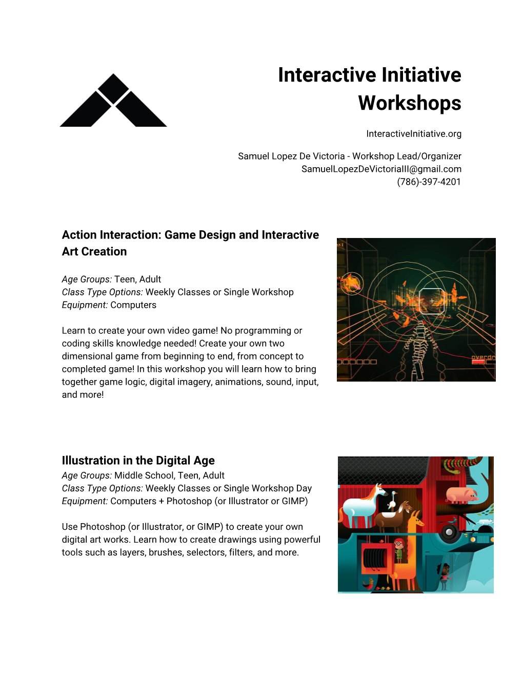 Interactive Initiative Workshops