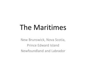 The Maritimes