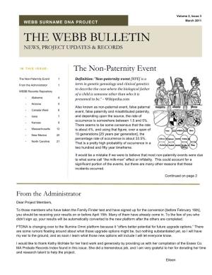 The Webb Bulletin News, Project Updates & Records