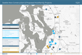 Seattle New Construction & Proposed Multifamily Projects 1Q20