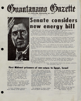New Energy Bill - WASHINGTON (AP)--The Senate Yesterday Defeated a Democratic Move to Require President Nixon to Order Gas Rationing by Jan