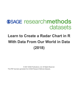 Learn to Create a Radar Chart in R with Data from Our World in Data (2018)