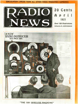 Radio News for April, 1921 673