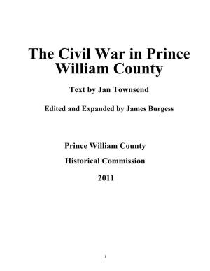 The Civil War in Prince William County