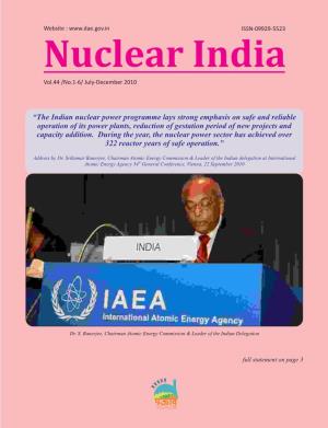 NUCLEAR INDIA JULY DEC 2010 Ver 13