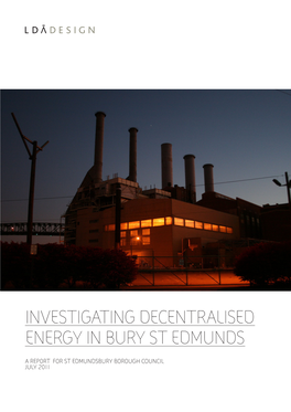 Investigating Decentralised Energy in Bury St Edmunds