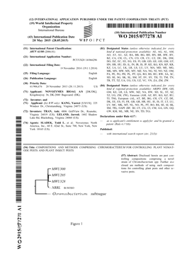 WO 2015/077278 Al 28 May 2015 (28.05.2015) W P O P C T