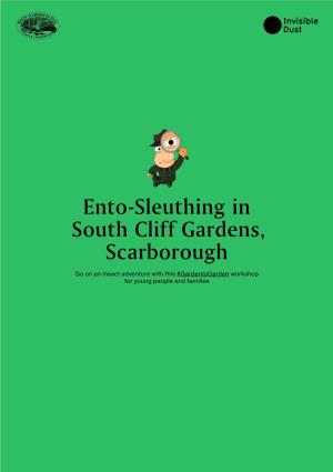 Ento-Sleuthing in South Cliff Gardens, Scarborough